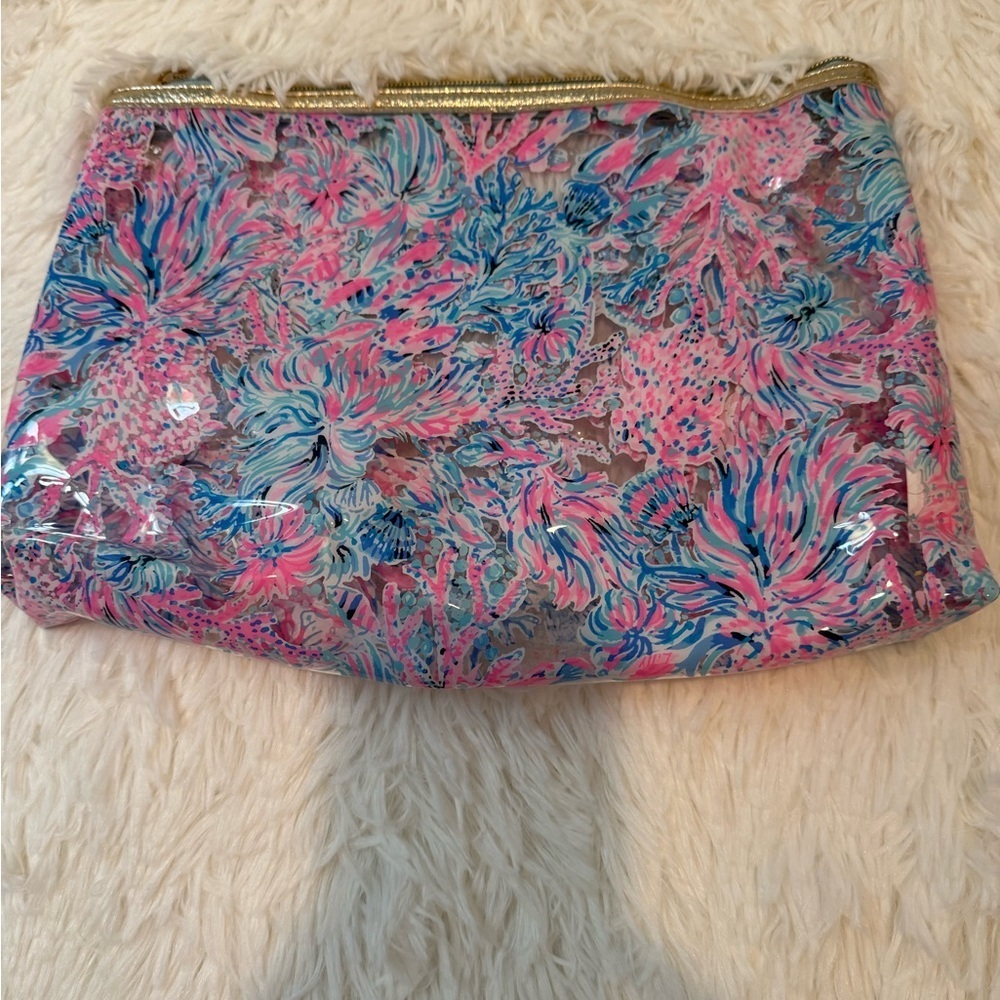 Lilly Pulitzer Zippered Bag EUC